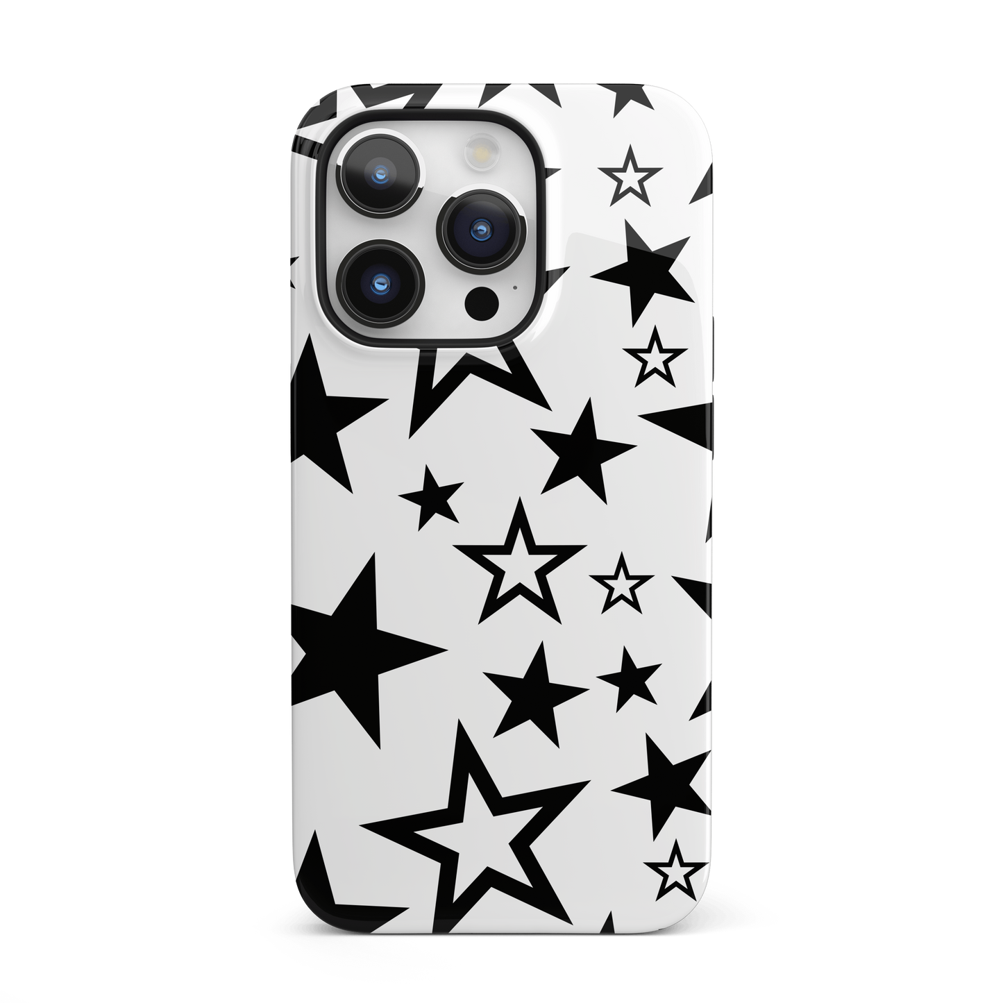 Mono Y2K Stars iPhone Case