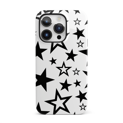 Mono Y2K Stars iPhone Case