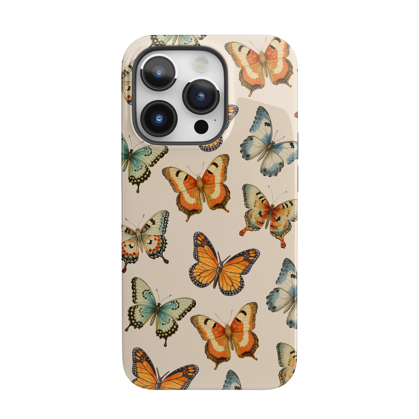 Vintage Butterflies iPhone Case