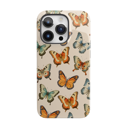 Vintage Butterflies iPhone Case