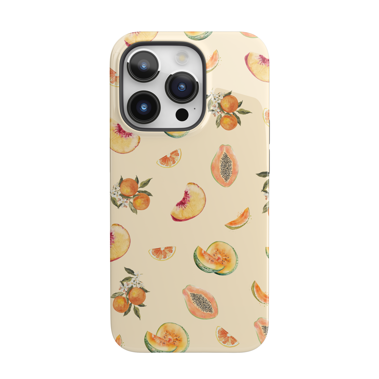 Vintage Peaches iPhone Case