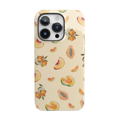 Vintage Peaches iPhone Case