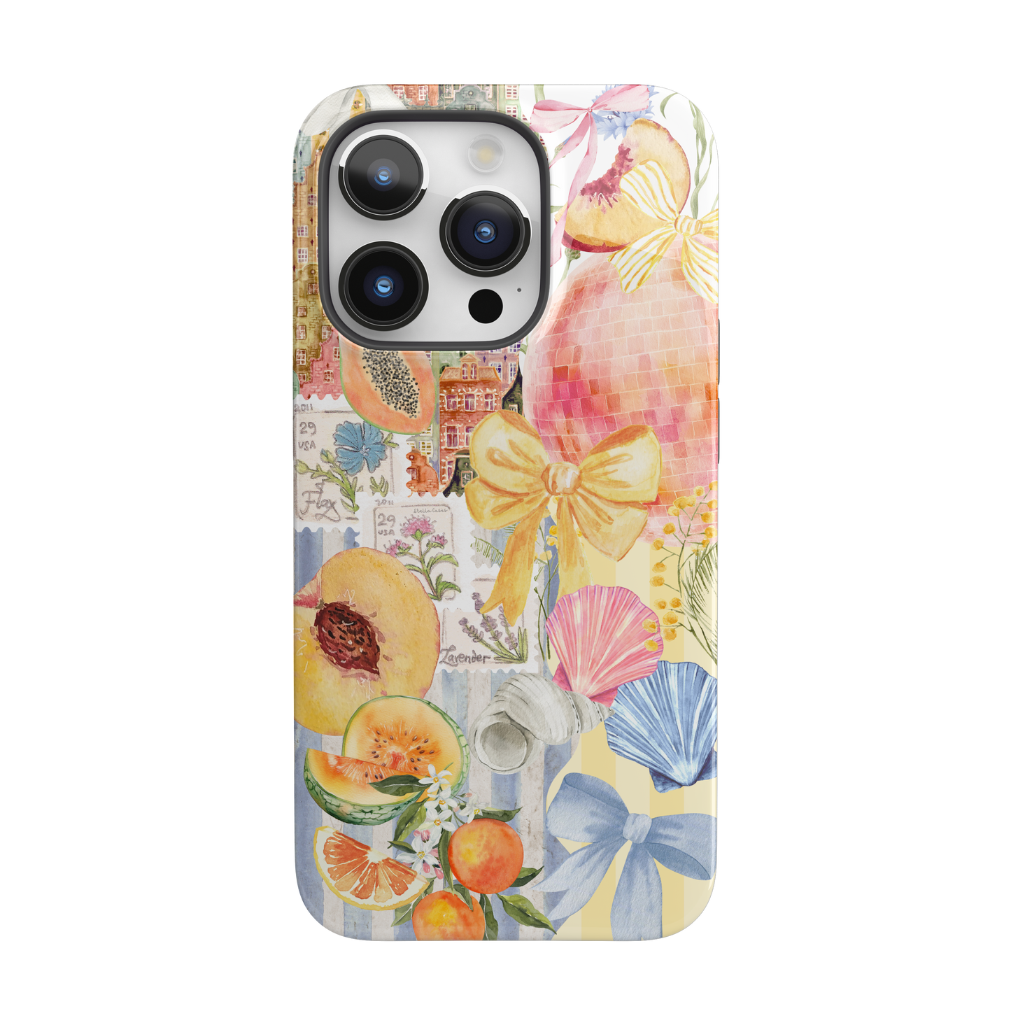 Coquette Summer Collage iPhone Case