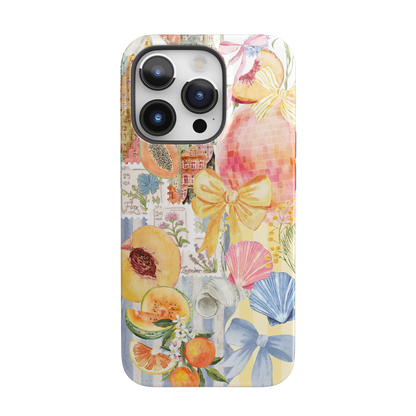 Coquette Summer Collage iPhone Case