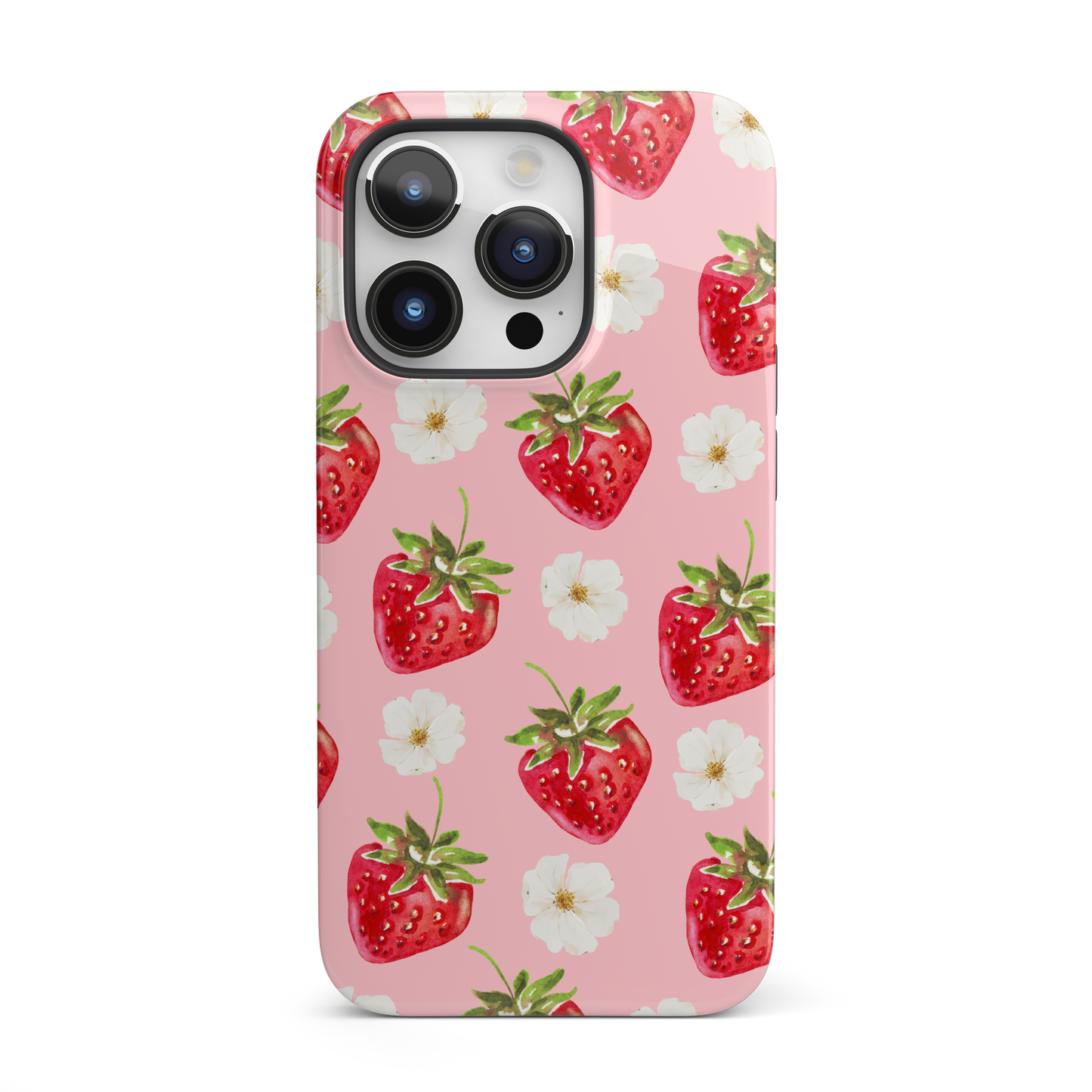 Strawberry Garden iPhone Case