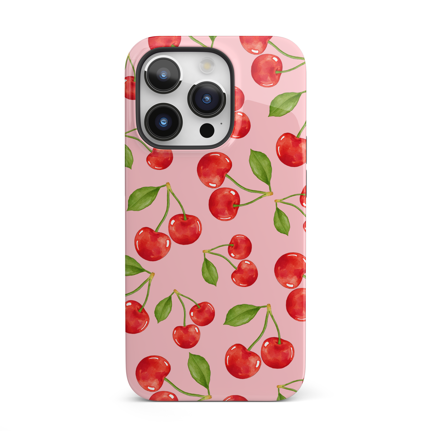 Cherry Rain iPhone Case