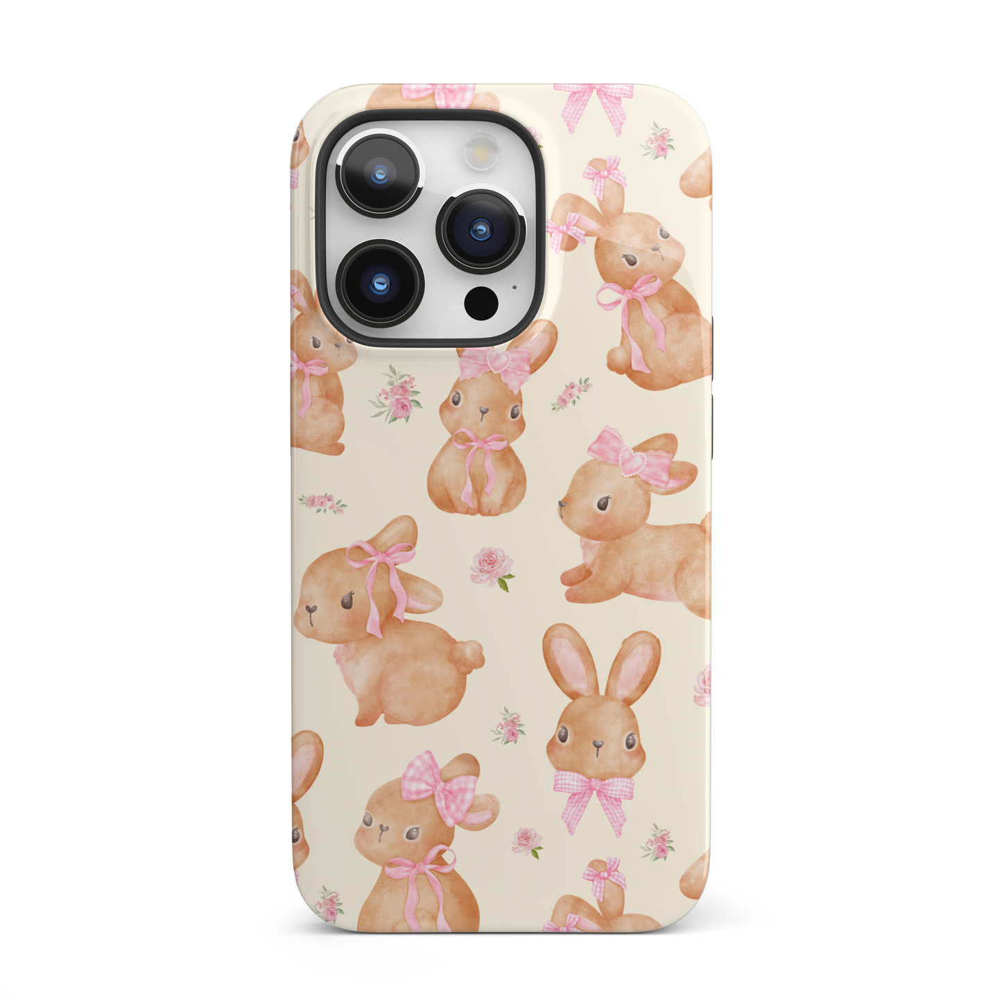 Bow Bunny iPhone Case