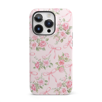 Bows & Roses iPhone Case