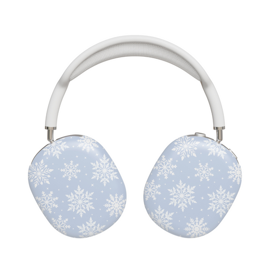 Blue Snowflakes AirPods Max Case