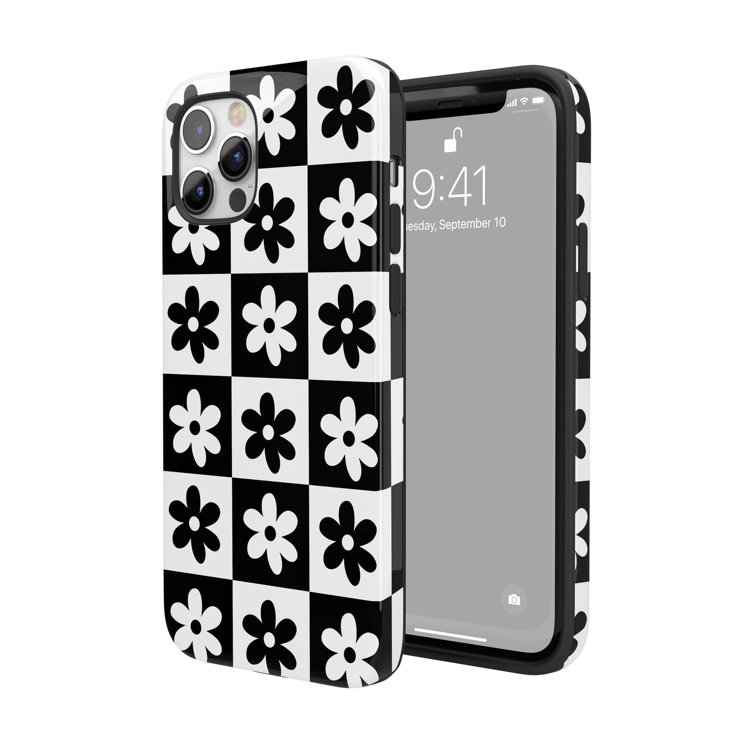 Black & White Garden iPhone Case