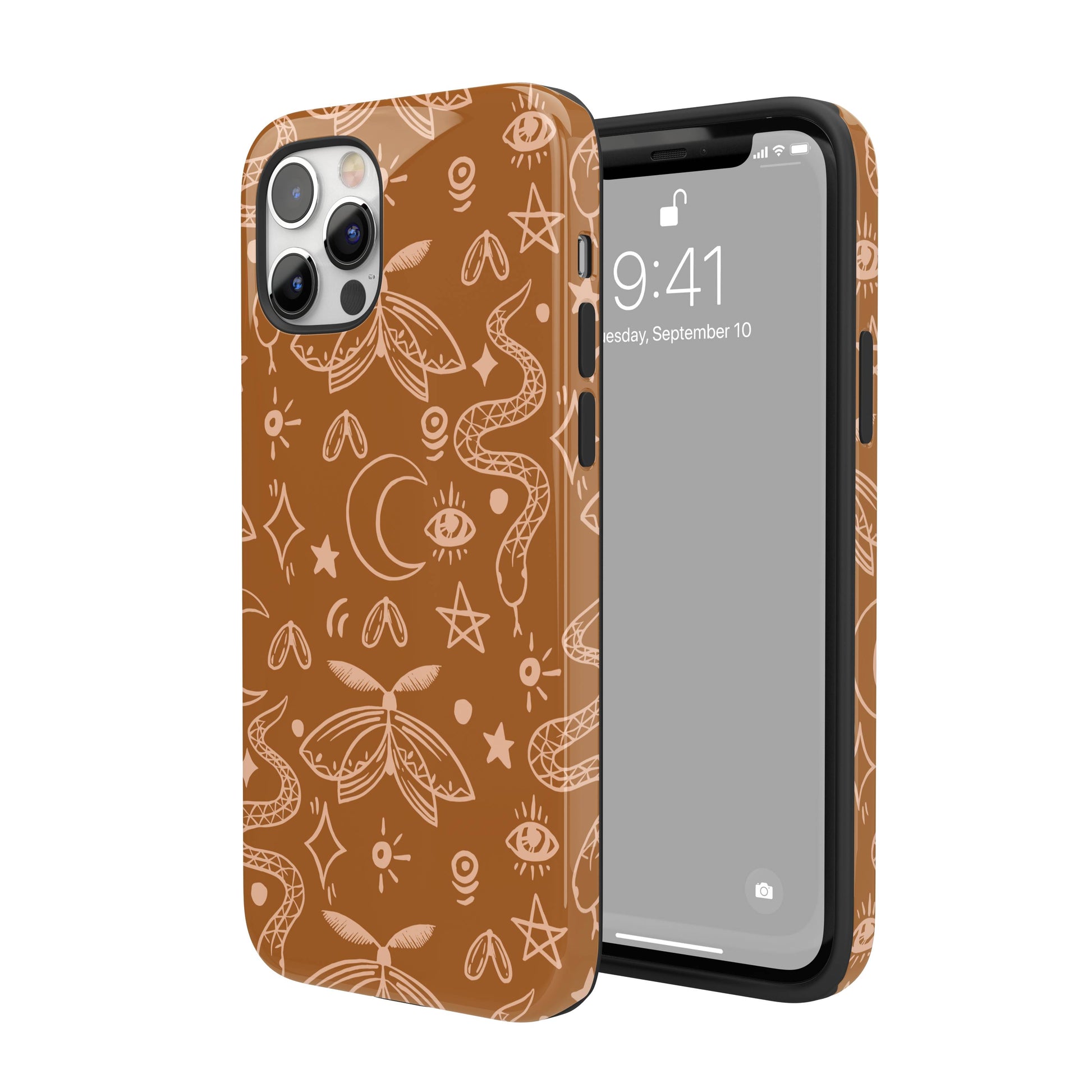 Golden Serpent iPhone Case