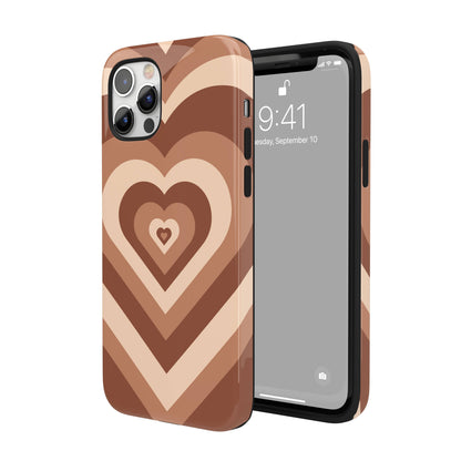 Choco Hearts iPhone Case