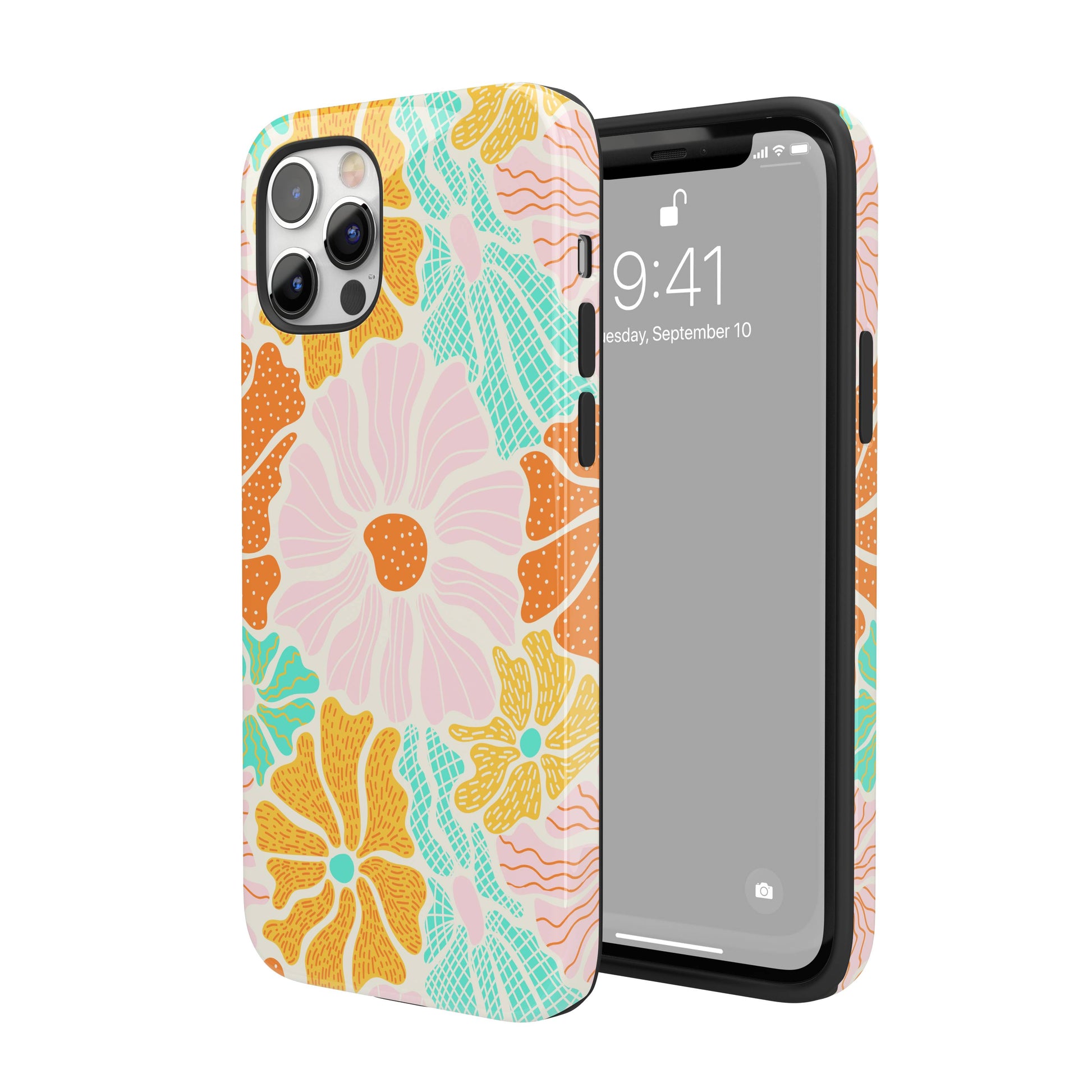 Neon Garden iPhone Case