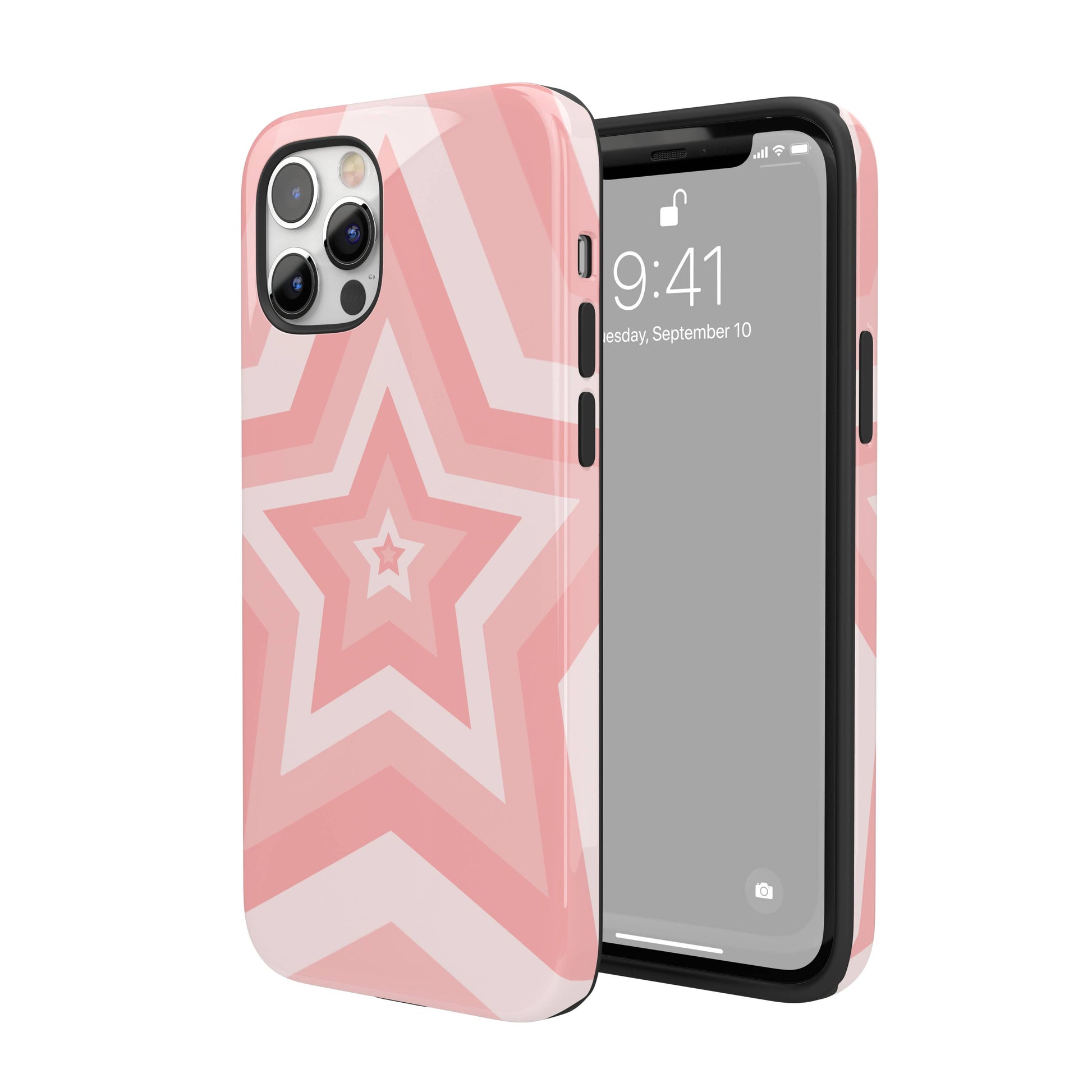 Pink Starburst iPhone Case