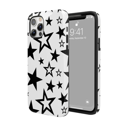 Mono Y2K Stars iPhone Case