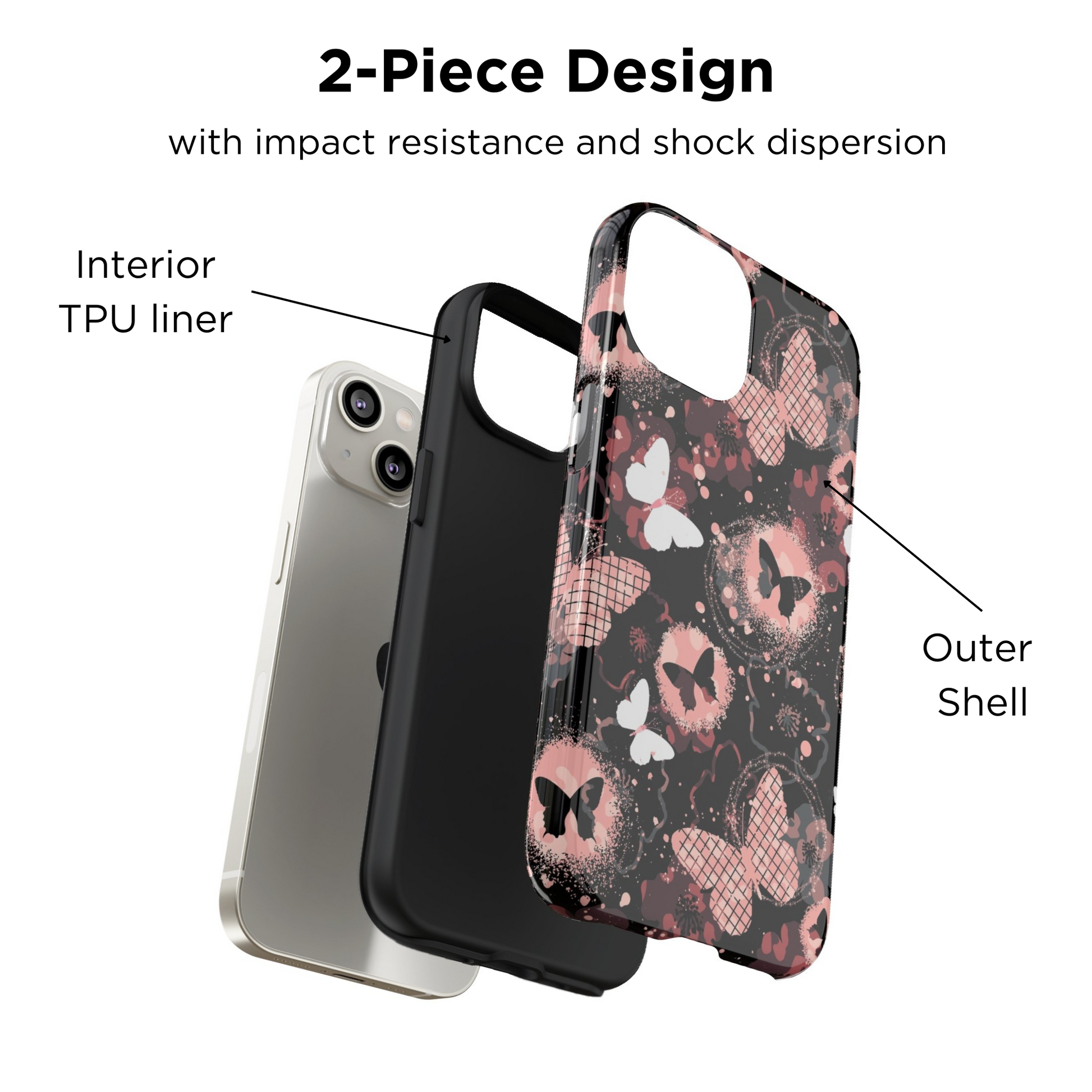 Butterfly Energy iPhone Case