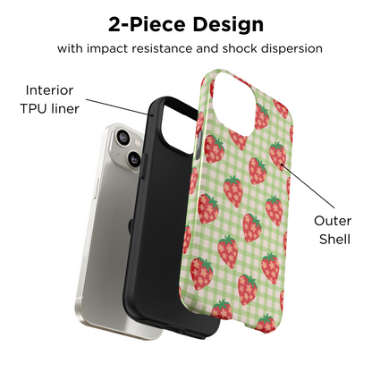 Strawberry Picnic iPhone Case