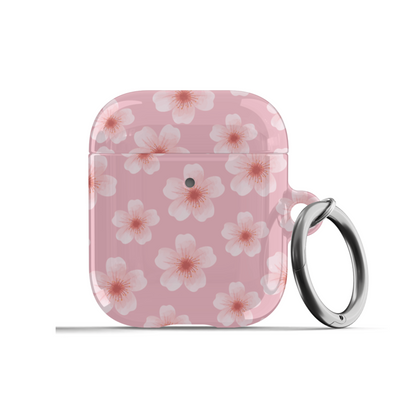 Pink Cherry Blossoms AirPods Case