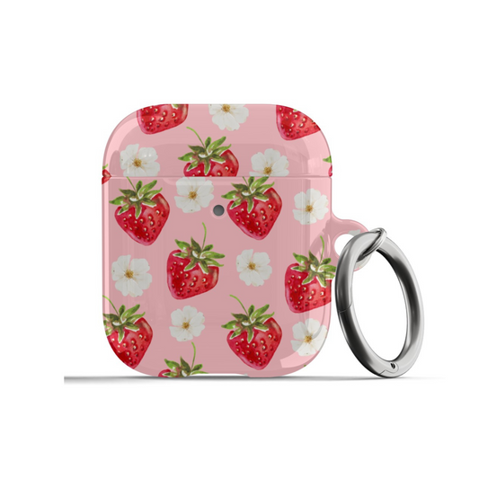 Strawberry Bloom AirPods Case