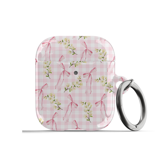 Ribbon Bows Floral AirPods Case