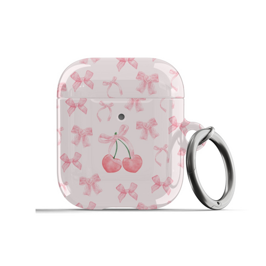 Cherry Bows AirPods Case