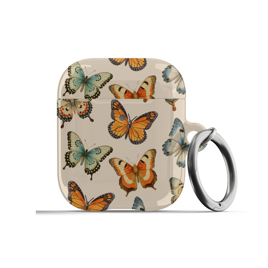 Vintage Butterflies AirPods Case