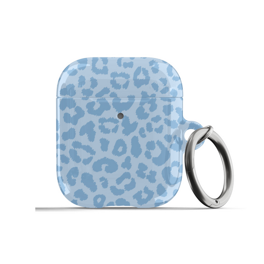 Blue Leopard AirPods Case