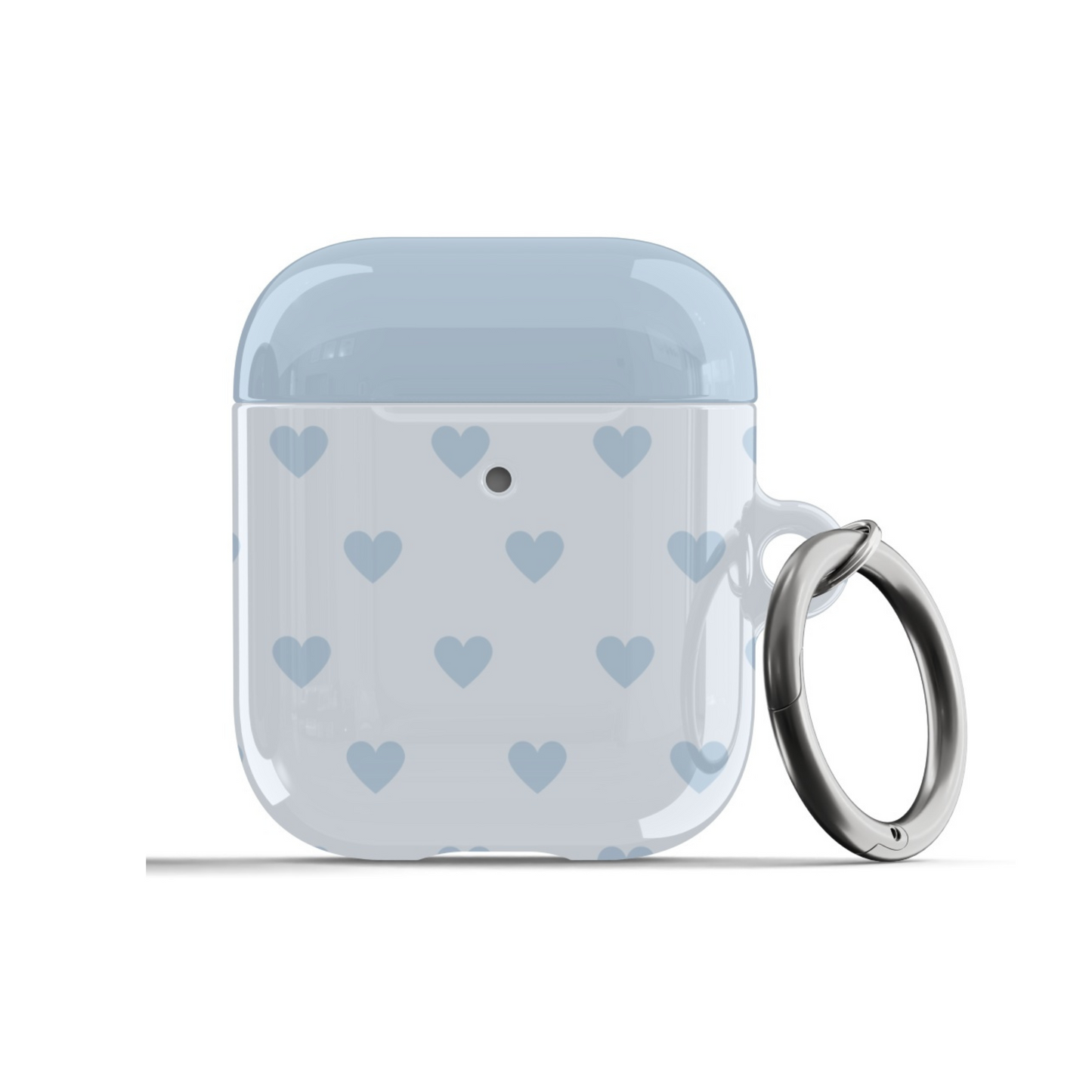 Flirty Blue Hearts AirPods Case