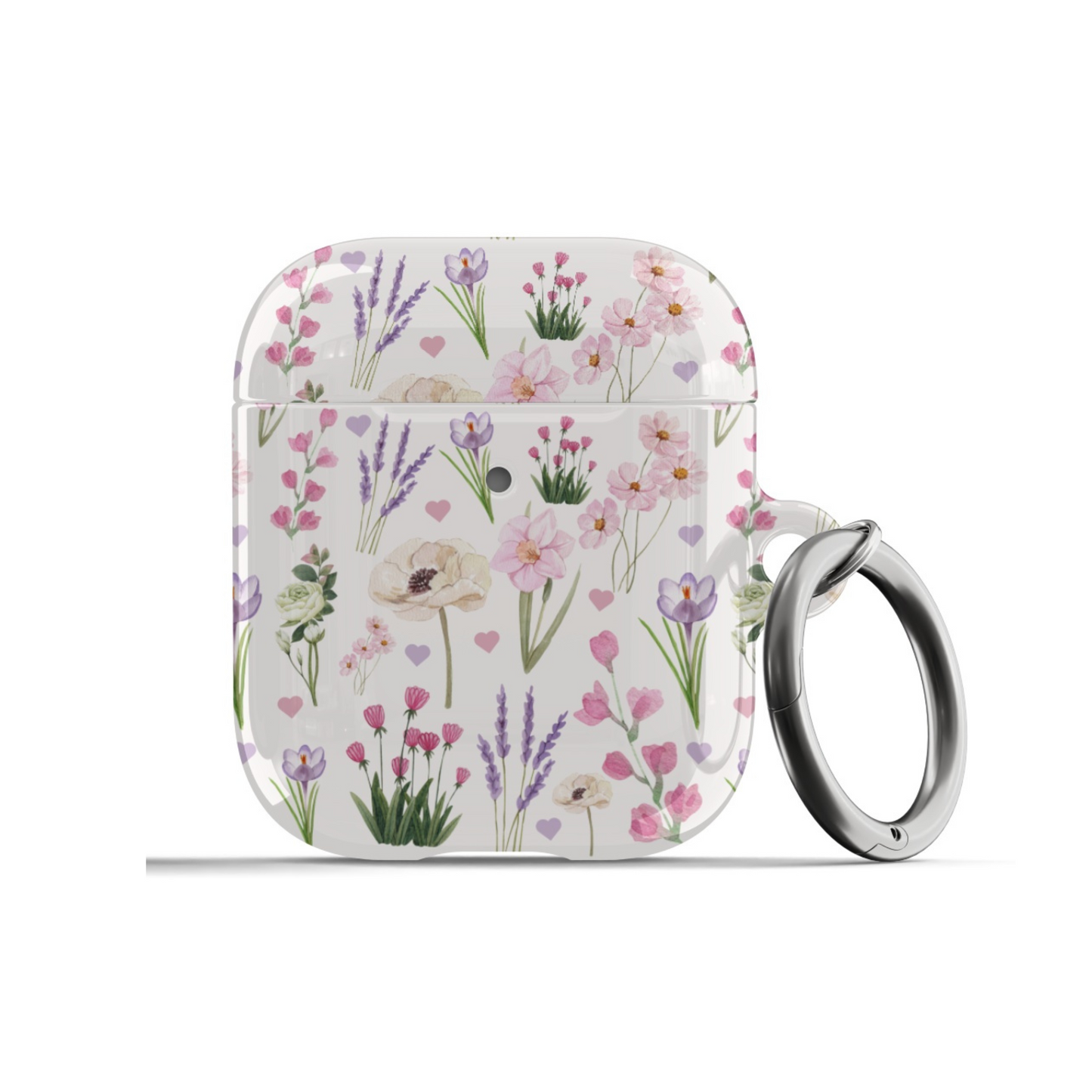 Purple Garden AirPods Case