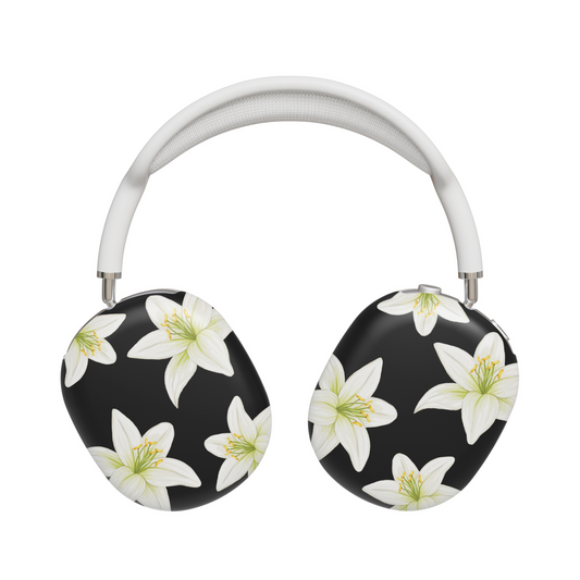 Black Tiger Lily AirPods Max Case