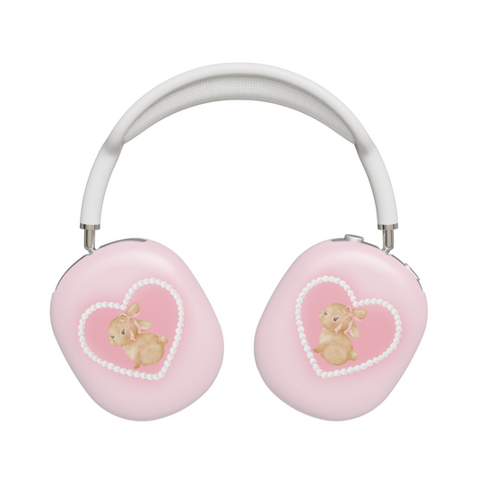 Heart Bunny AirPods Max Case