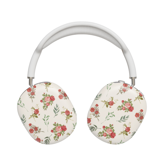 Red Vintage Roses AirPods Max Case