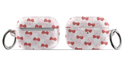 Cherry Check AirPods Case