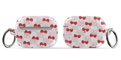 Cherry Check AirPods Case