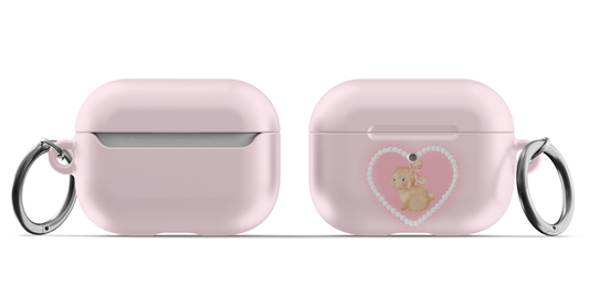 Heart Bunny AirPods Case