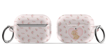 Rosy Bunny AirPods Case