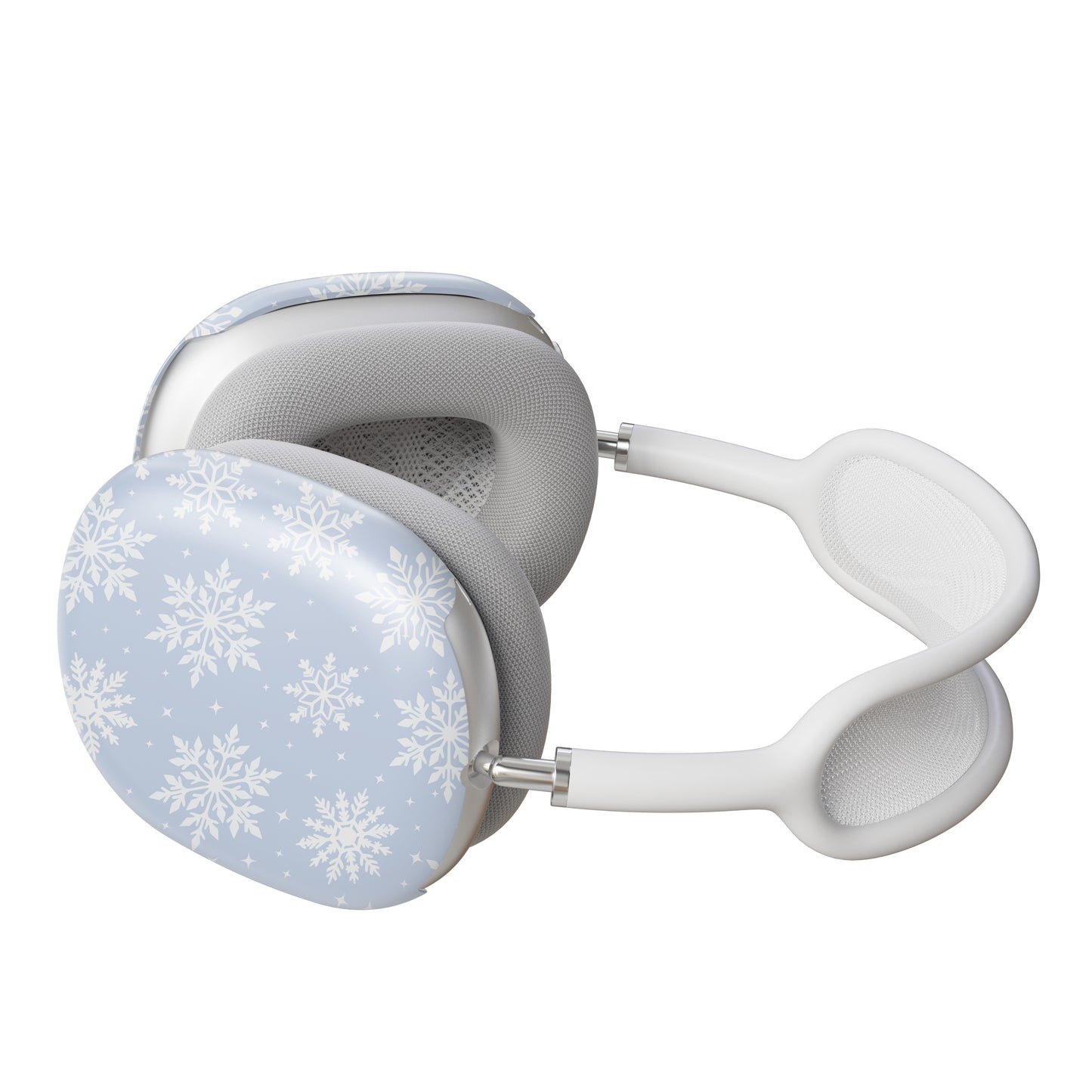 Blue Snowflakes AirPods Max Case