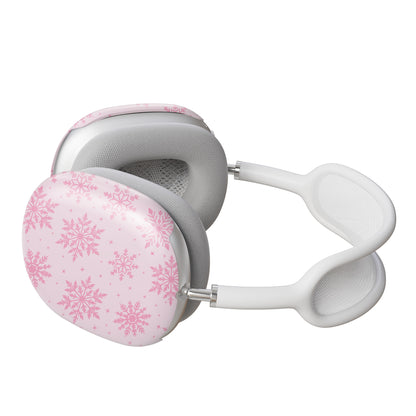 Pink Snowflakes AirPods Max Case