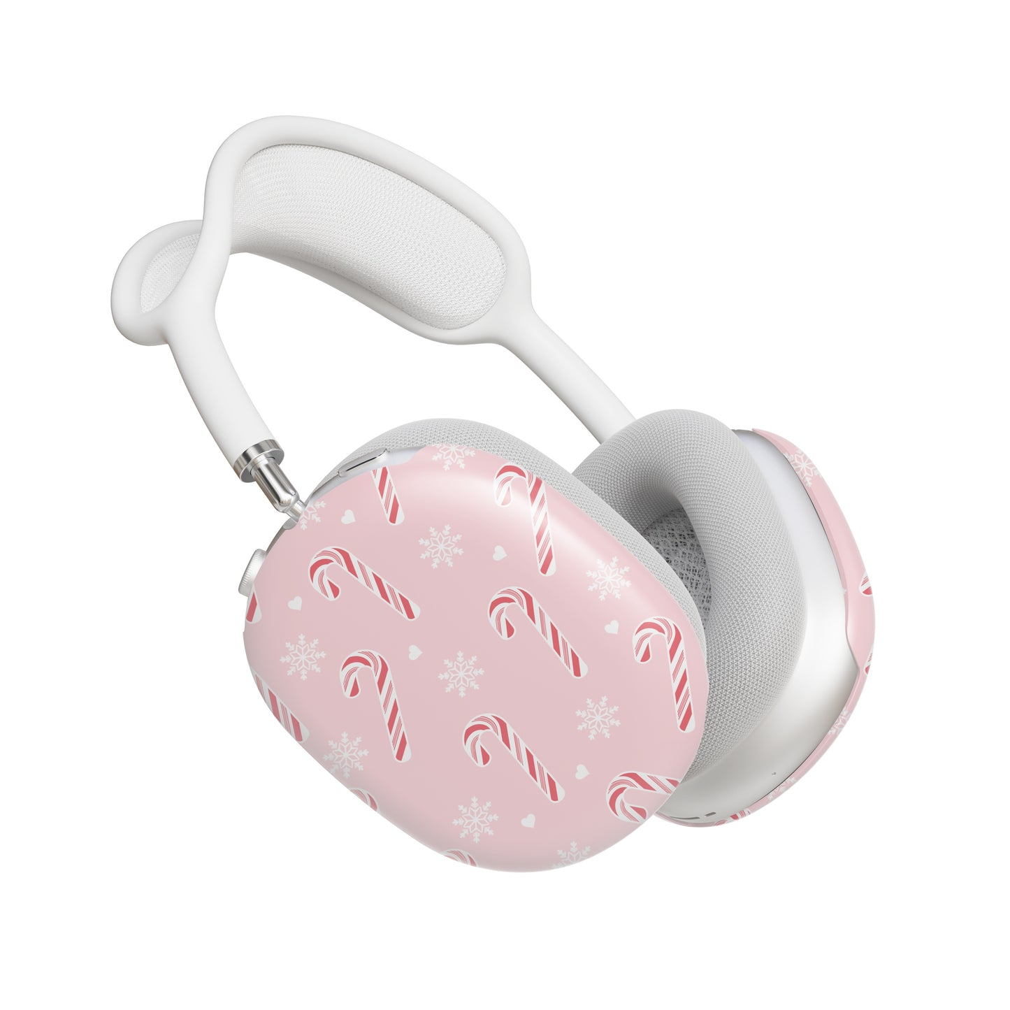 Peppermint Snowflakes AirPods Max Case