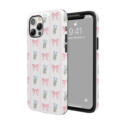 Pink Bows iPhone Case