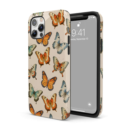 Vintage Butterflies iPhone Case