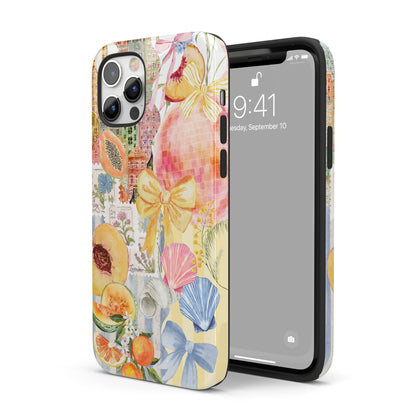 Coquette Summer Collage iPhone Case