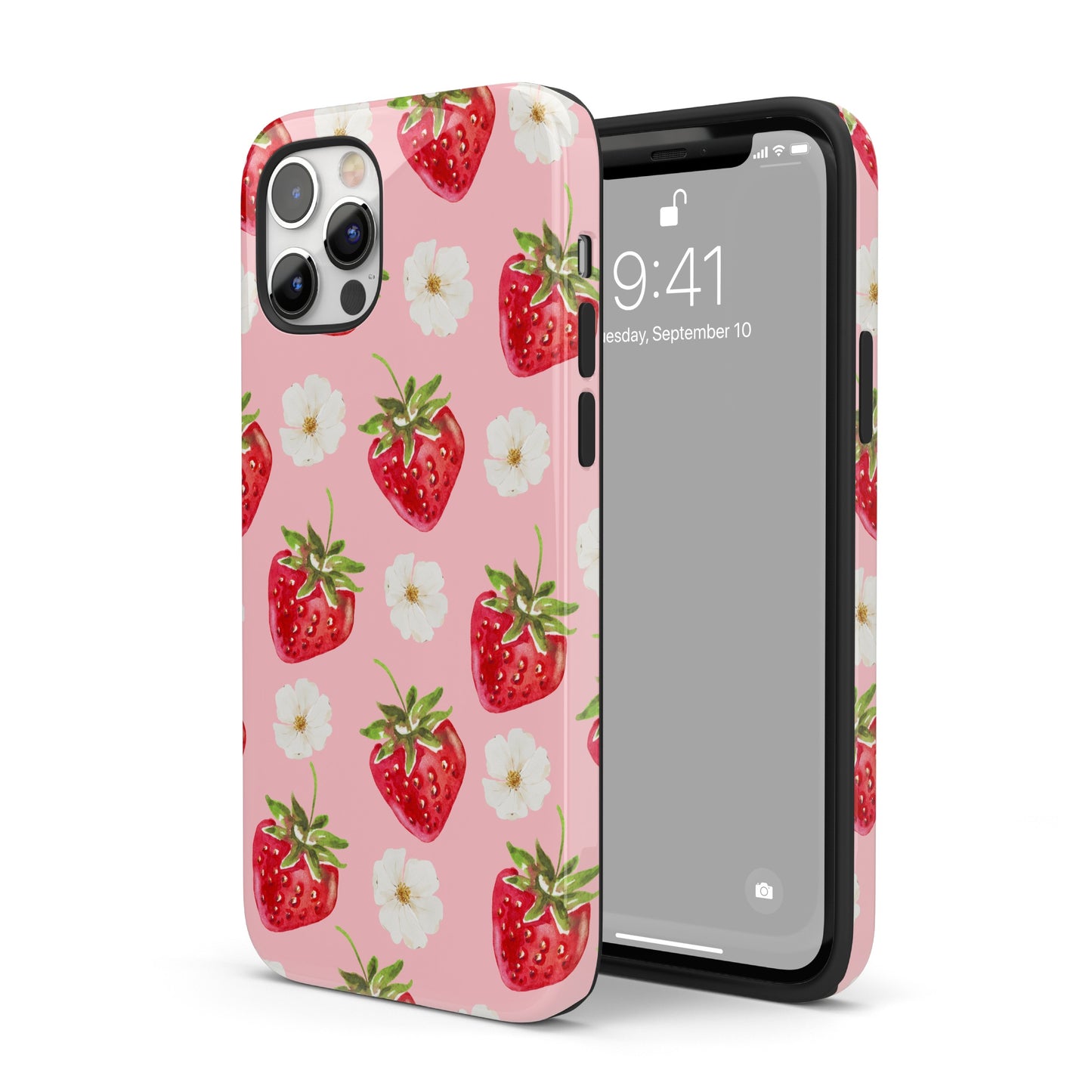 Strawberry Garden iPhone Case