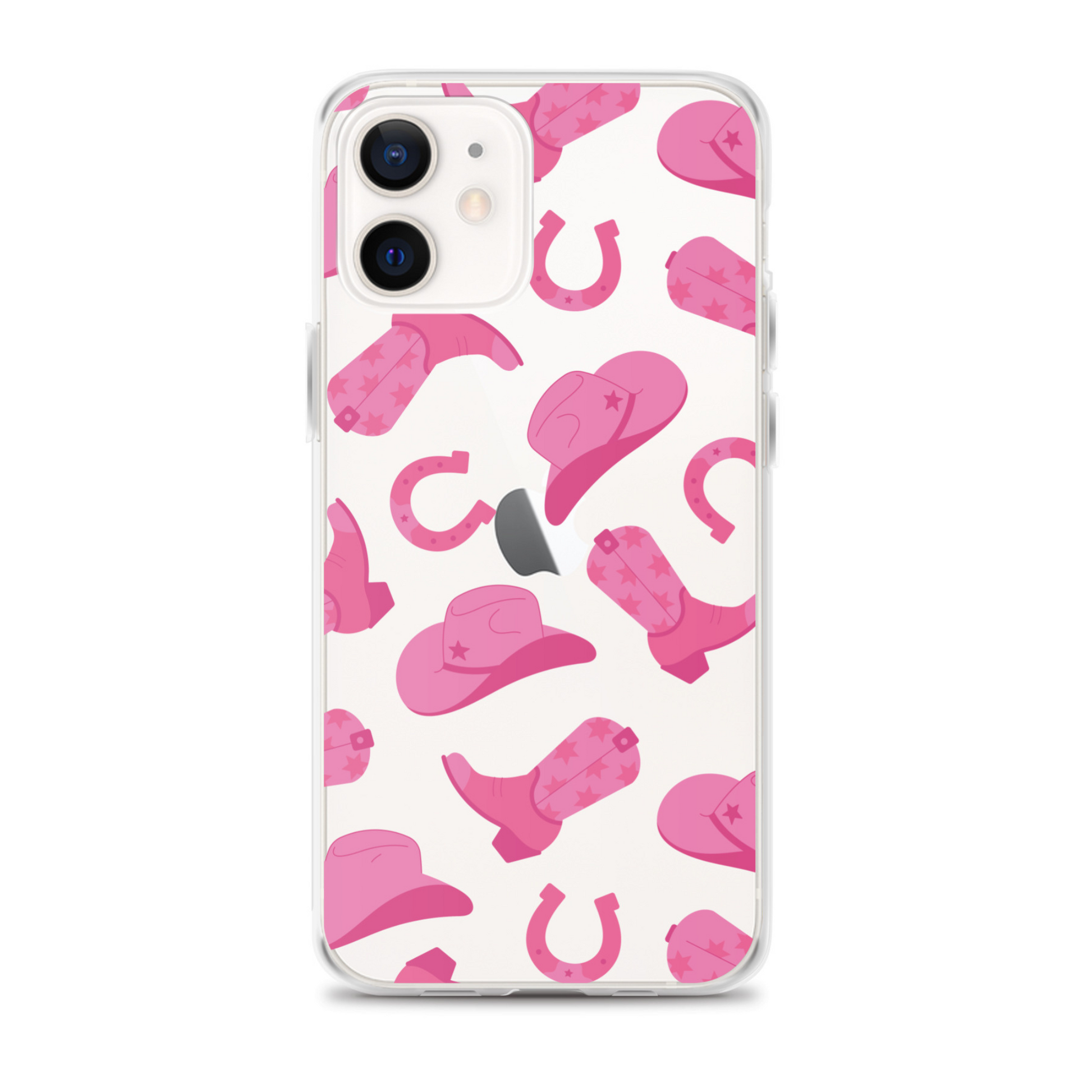 Pink Rodeo Clear iPhone Case