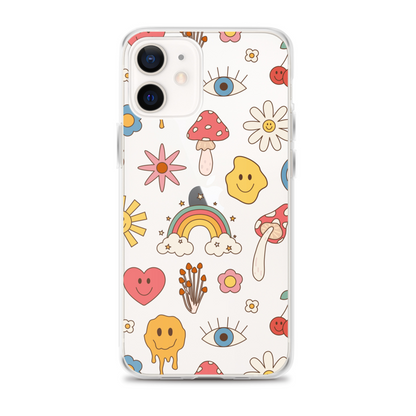 Wonderland Clear iPhone Case