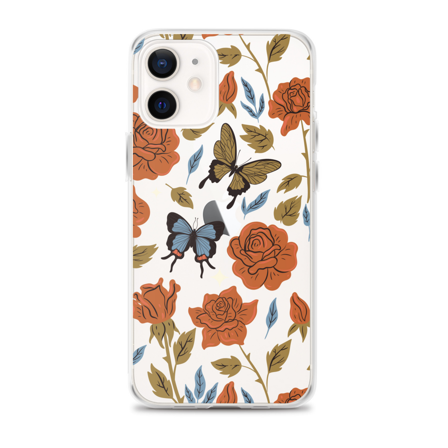 Butterfly Spices Clear iPhone Case