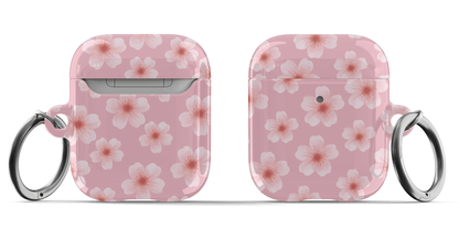 Pink Cherry Blossoms AirPods Case