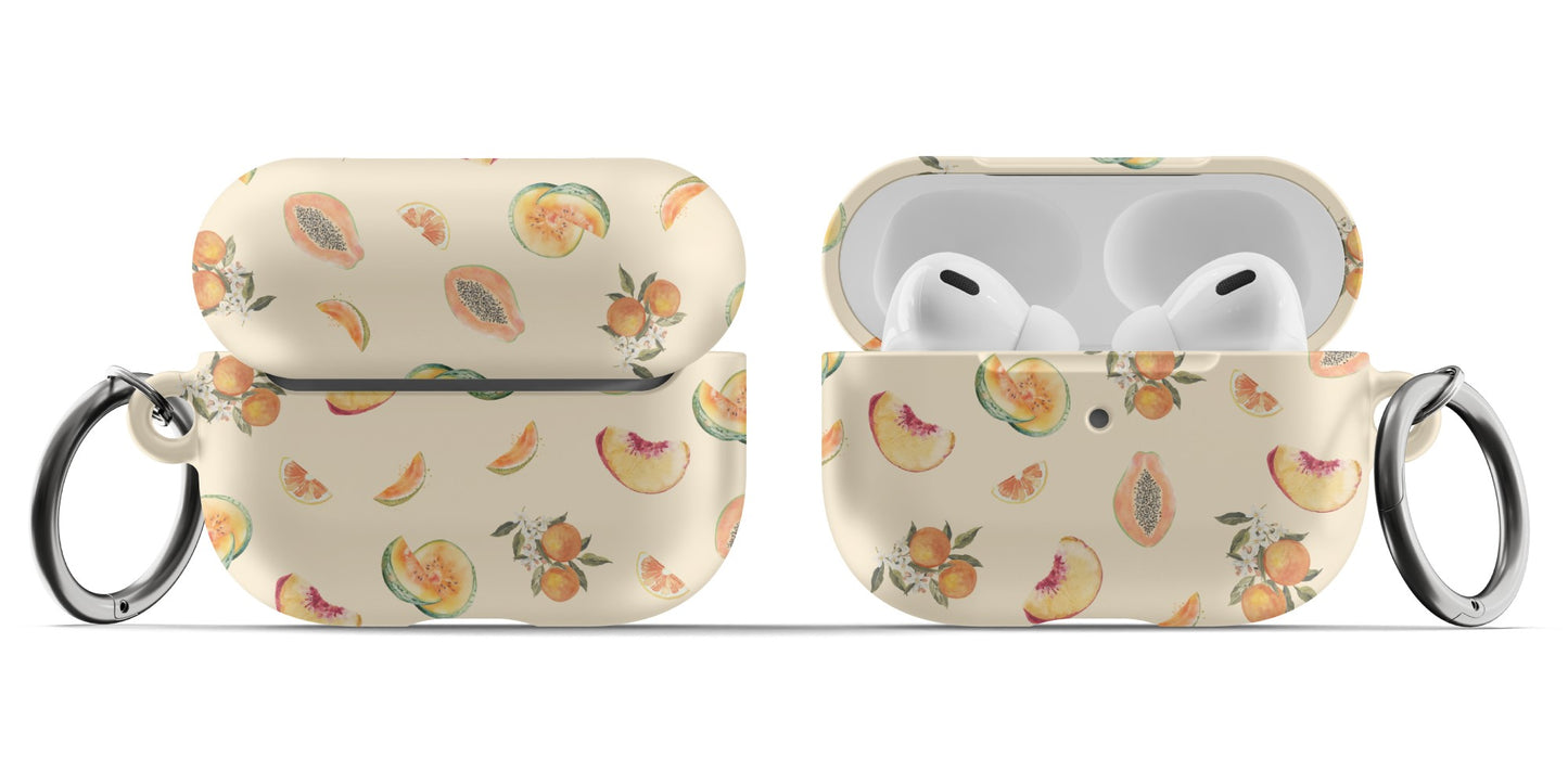 Vintage Peaches AirPods Case