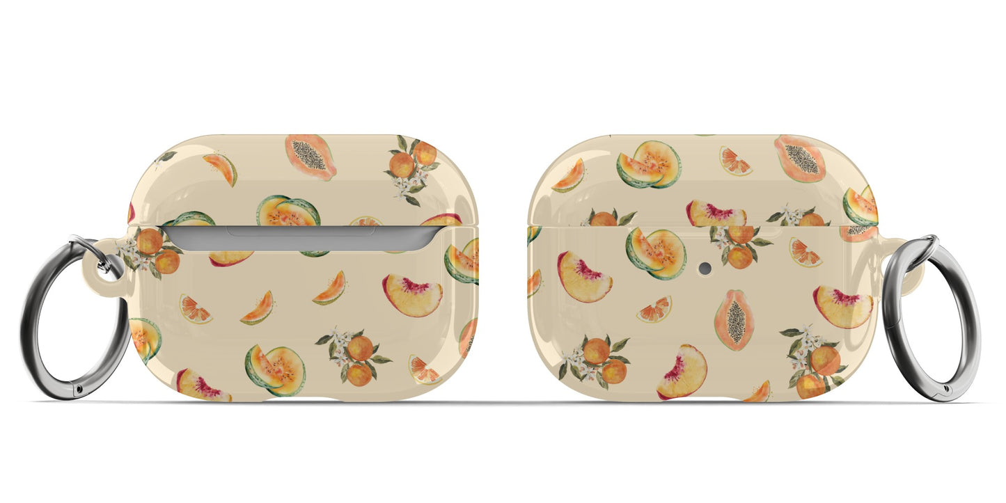 Vintage Peaches AirPods Case