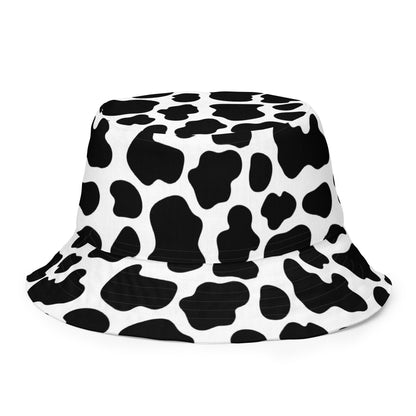 Cow Print Reversible bucket hat